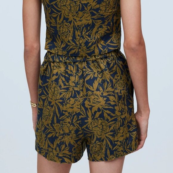 *Madewell Linen Cropped Top Shorts Set Size 8/M - Picture 12 of 16